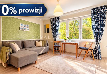 Jasne studio z widokiem na zieleń | 0% prowizji