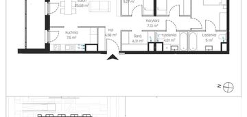 Apartament premium z tarasem 37 m2, śródmieście