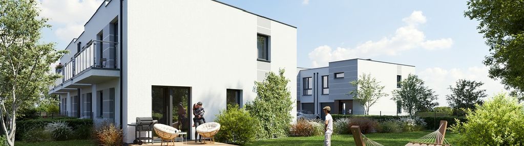 Nowoczesne domy w kaputach gotowe do odbioru kluczy