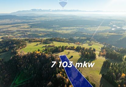 Działka z widokiem na tatry – knurów, 71 arów