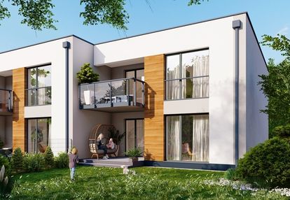 76m2 na piętrze z przestronnym balkonem