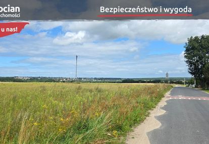 Płaska, słoneczna działka z dobrym dojazdem-glincz
