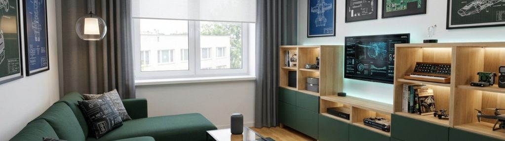 2 pokoje | możliwość otwarcia kuchni na salon