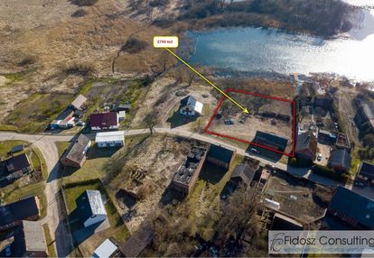 Działka z linią brzegową