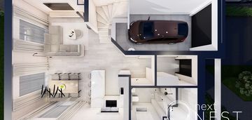 Mroków | lokal 140m2 | działka 425m2