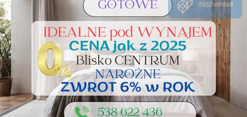 Gotowe⚡narożne⚡blisko centrum⚡0%pcc