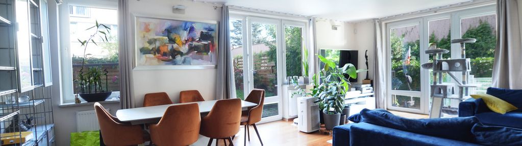 Idealnie cichy apartament z ogrodem, 143m