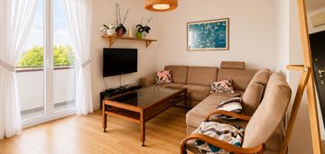 Z wyposażeniem |balkon 18m² | 2 miejsca postojowe
