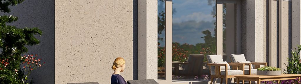 Duży, skrajny szereg z garażem w karwianach