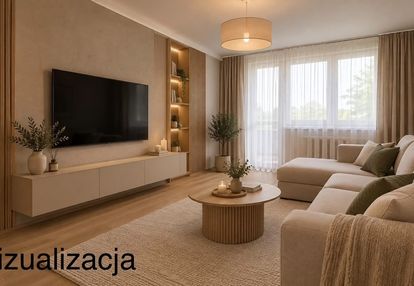 3 pokoje- 47,7 m² na 2 piętrze