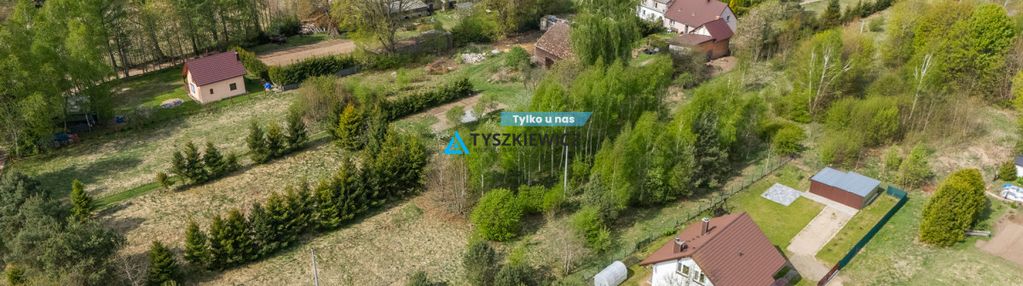 Duża działka budowlana w pobliżu jeziora-gałęzów
