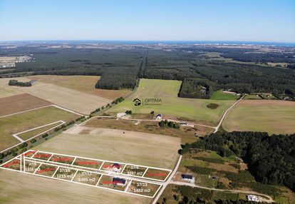 Działka 1316m2 w ząbrowie - 8km od kołobrzegu z wz
