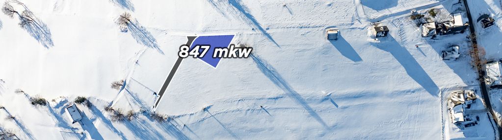 Widokowa działka w sierockiem