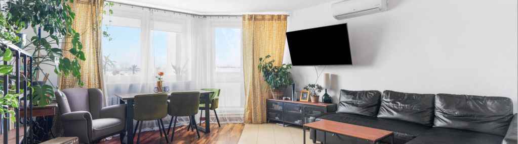 Dla dużej rodziny 4 pokoje klimatyzacja cegła 93r.