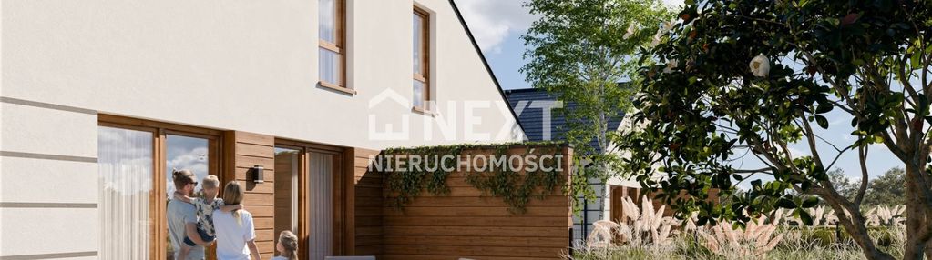 Nowoczesne domy parterowe! 4 pokoje, duże działki!