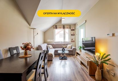 Dwupoziomowe mieszkanie 70 m² w granicy krakowa