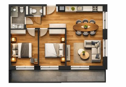 ⭐ katowice koszutka  4 pokoje balkon 17m⭐