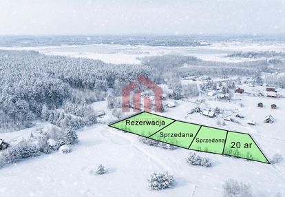 Działki budowlane w enklawie lasu w krzywej