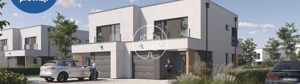 Osiedle nowoczesnych domów między lasem a wodą