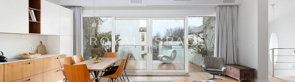 Trzypoziomowy apartament w sercu miasta | czysta