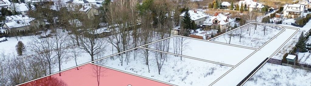 Działka budowlana 1001 m² – żółwin, gm. brwinów