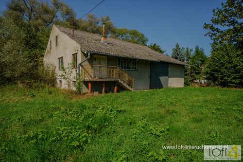 Dom z piękną 70 arową działką w szczurowej