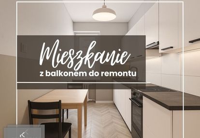 Małe mieszkanie z dużym potencjałem w centrum