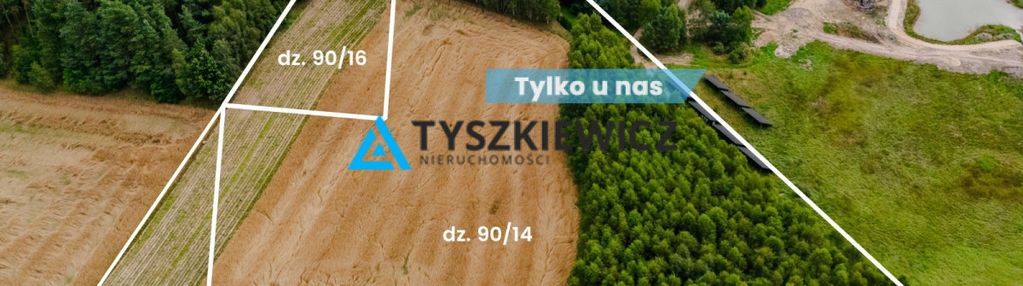 Urokliwa działka na wzniesieniu, blisko jeziora!