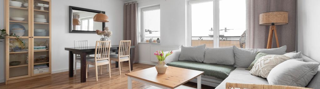 Juszkowo - przestronne mieszkanie z balkonem