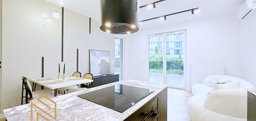 Nowy apartament premium z ogródkiem w centrum