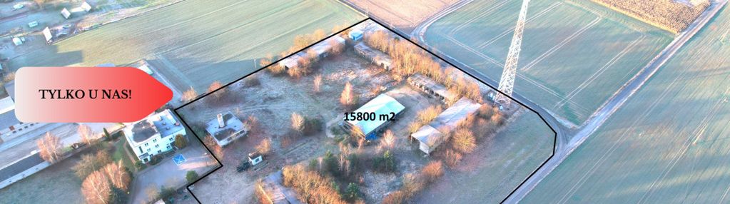 Tylko u nas! działka produkcyjno-inwestycyjna!