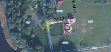 Działka budowlana z dostępem do jeziora