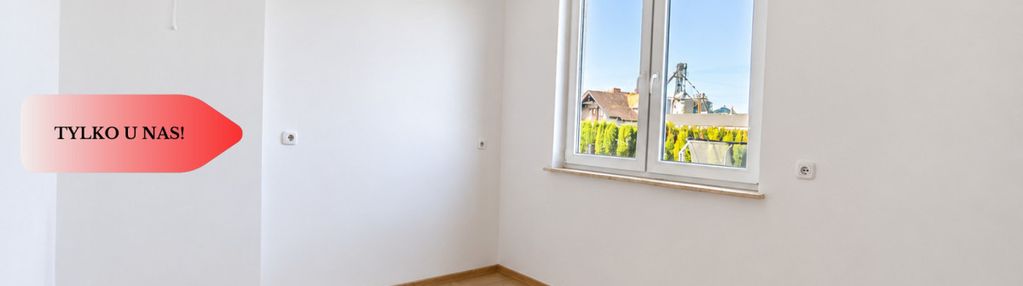 Kawalerka z własną działką w małej klonii!