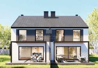 Nowoczesny bliźniak | smart home | działka 452 m² | niestępowo