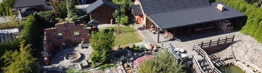 Rancho z prywatnym stawem i domkiem dla gości