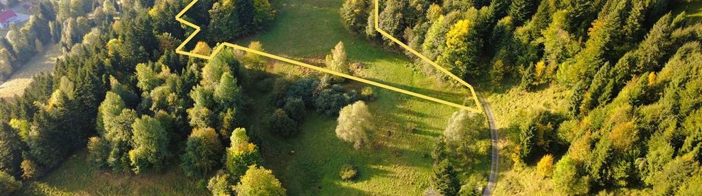 Działka rolno-leśna 7198 m² – zawoja, beskidy