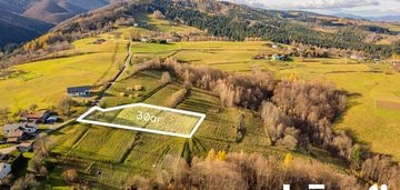 Widokowa działka rolno-budowlana | rytro | 30 arów