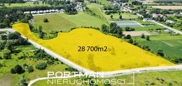 Działka na sprzedaż, osiedle 28 700,m2, wiązowna