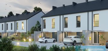 Szeregówka z garażem skrajna - 5 pokoi na ten rok