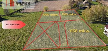 Tylko u nas! 3 działki budowlane pod lasem.
