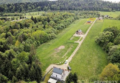 Ropa klimkówka jezioro działka 1000m2 widokowa