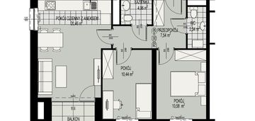 Mieszkanie 3 pokojowe