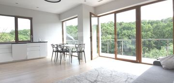 Apartament 2.9m wysokości park duże przeszklenia