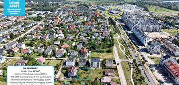 Działka z mpzp 429 m2 rumia, ul. wiśniowa