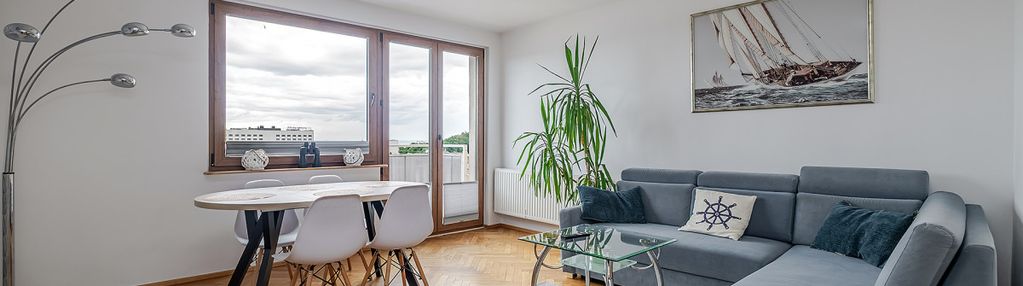Mieszkanie z widokiem na zatokę i panoramę gdyni