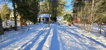 Działka zabudowana – zalesie górne- kwiat paproci