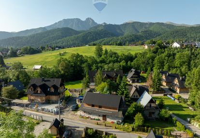 Dom z działką w kościelisku z widokiem na giewont