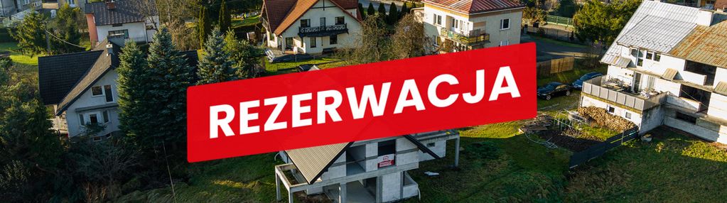 Dom tuchów, 158 m² stan surowy otwarty. okazja!