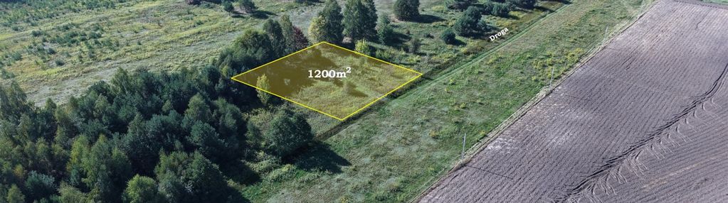Działka budowlana 1200 m² | mpzp | łazy, kampinos