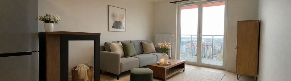 Komfortowe m2|duży balkon|bądź pierwszym najemcą!